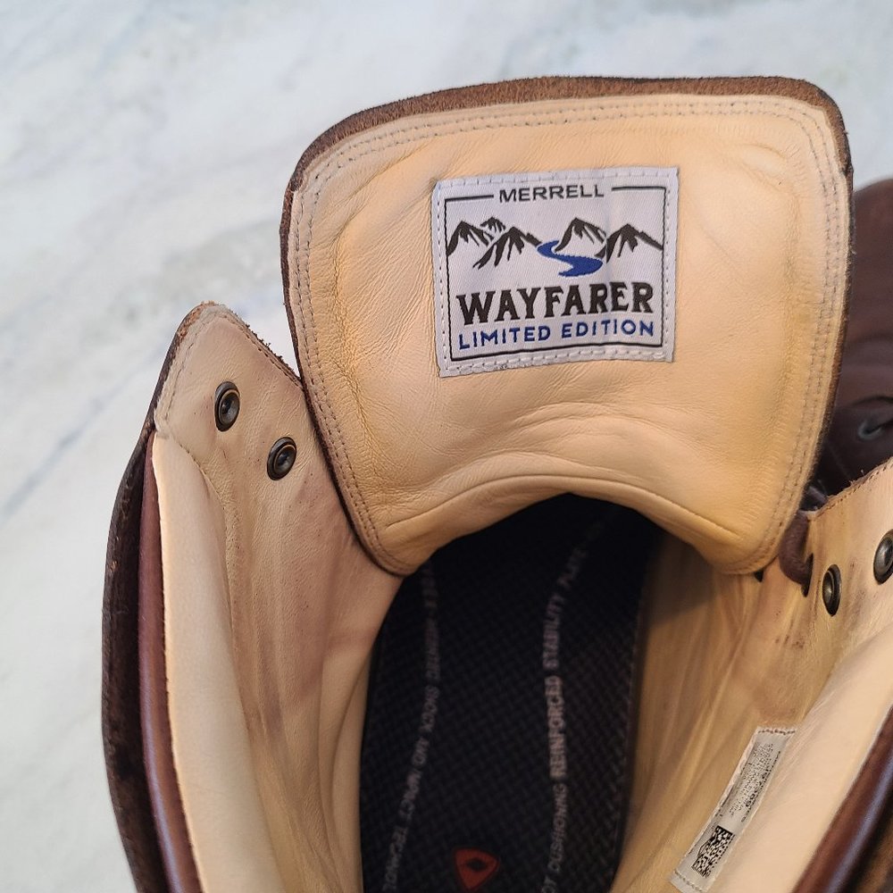 Merrill Wayfarer mens leather boots
